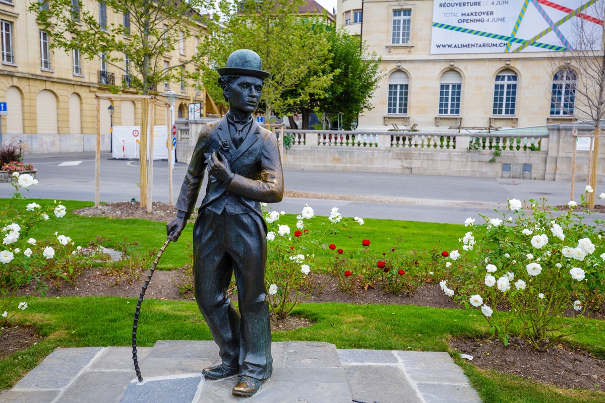 statue de Charlie Chaplin