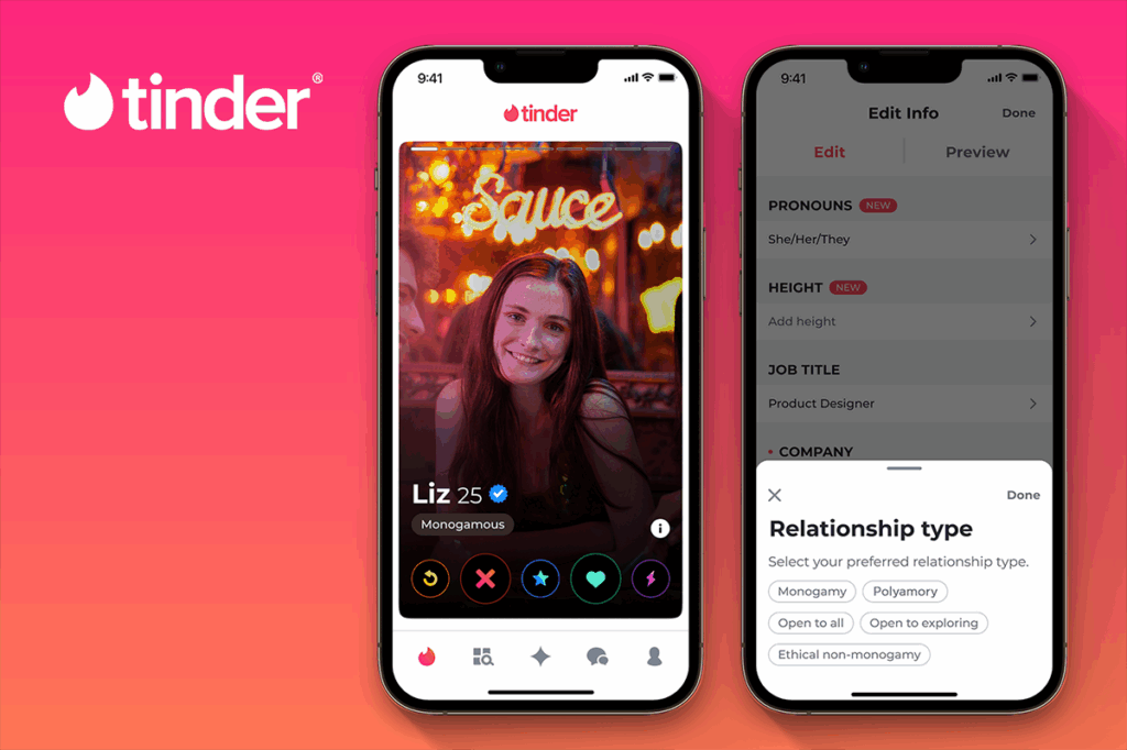 Tinder application rencontre