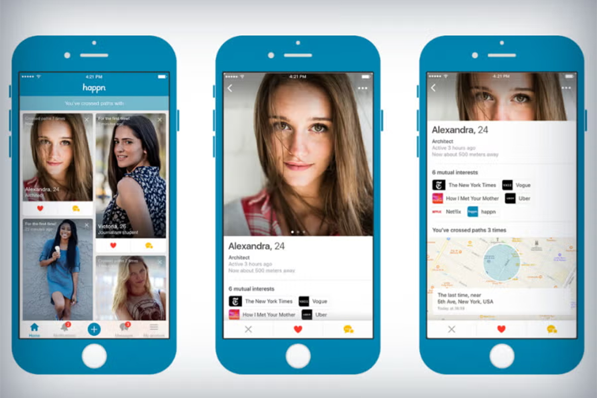 application de rencontre Happn
