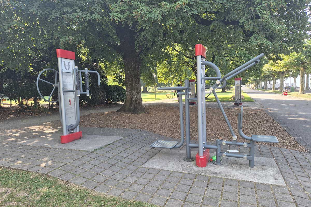 fitness urbain Jardin Roussy