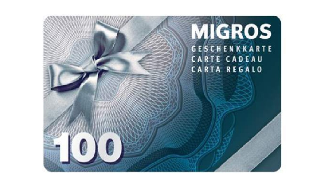 concours bon d'achat Migros d'une valeur de 100.-