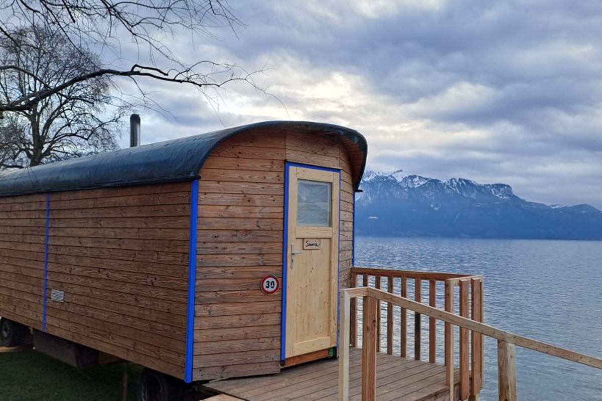sauna saisonnier à Vevey