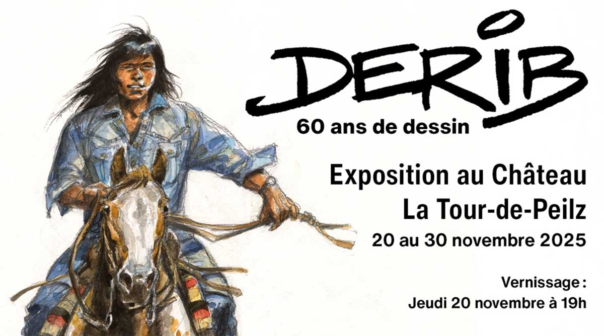 Derib, 60 ans de dessin