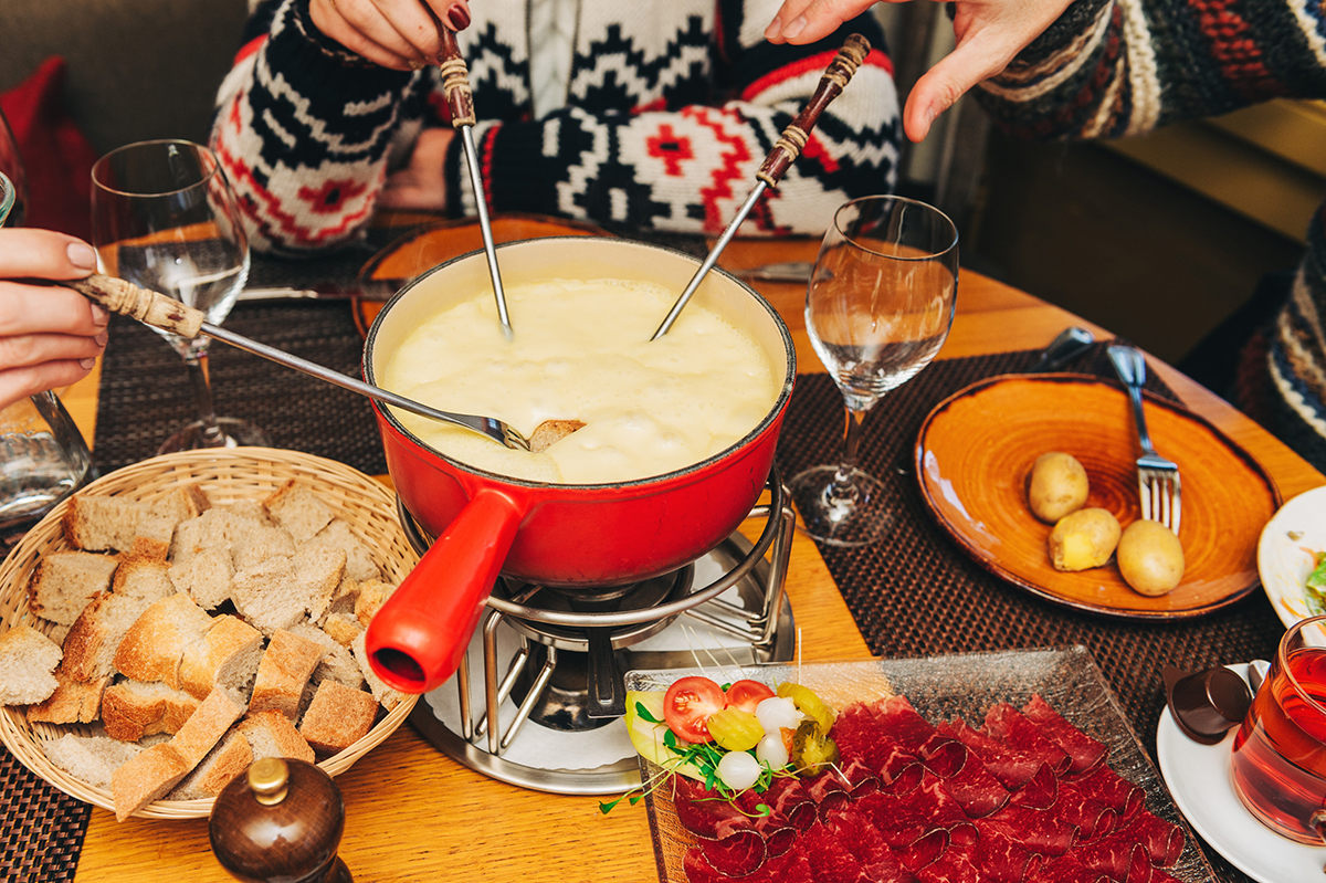 vraie recette de la fondue moitié-moitié
