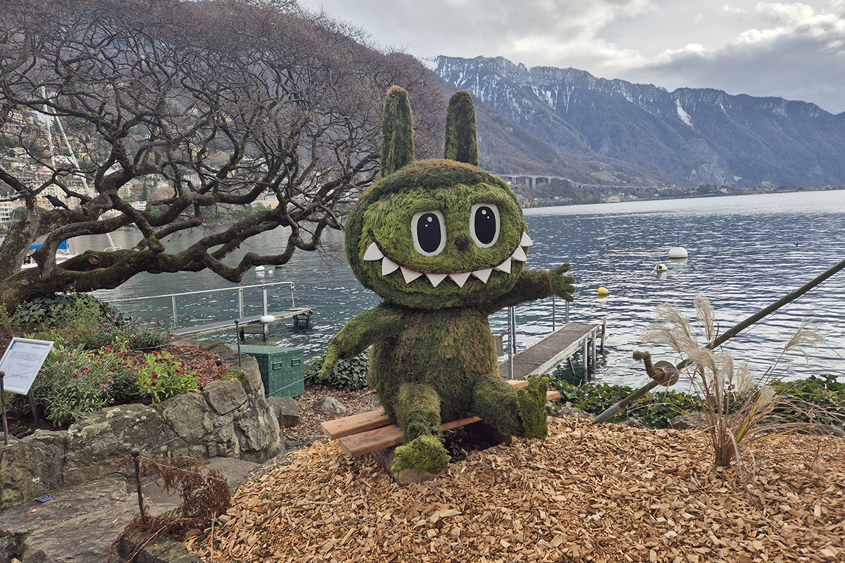 Sculptures végétales 2025 Montreux