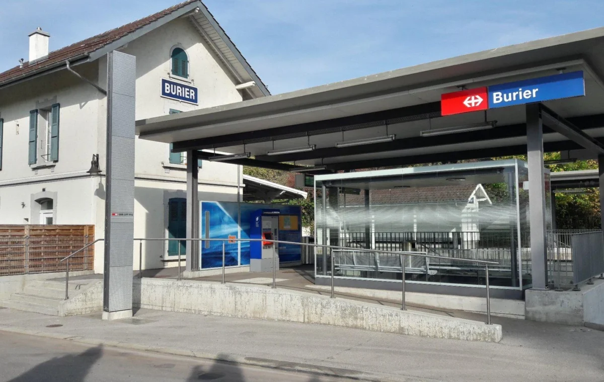 Gare de Burier à La Tour-de-Peilz