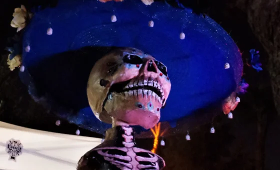 Squelette décoré pour le Día de los Muertos