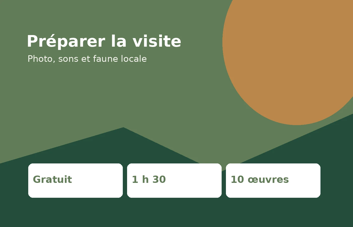 Illustration des recommandations de marche pour le parcours SONature