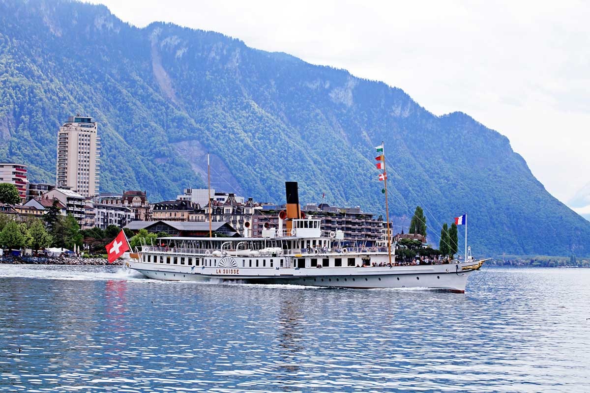 Les croisières sur le Léman depuis Vevey