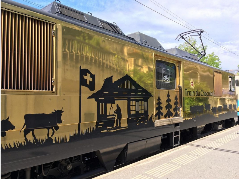 Train du chocolat: une excursion gourmande depuis Montreux