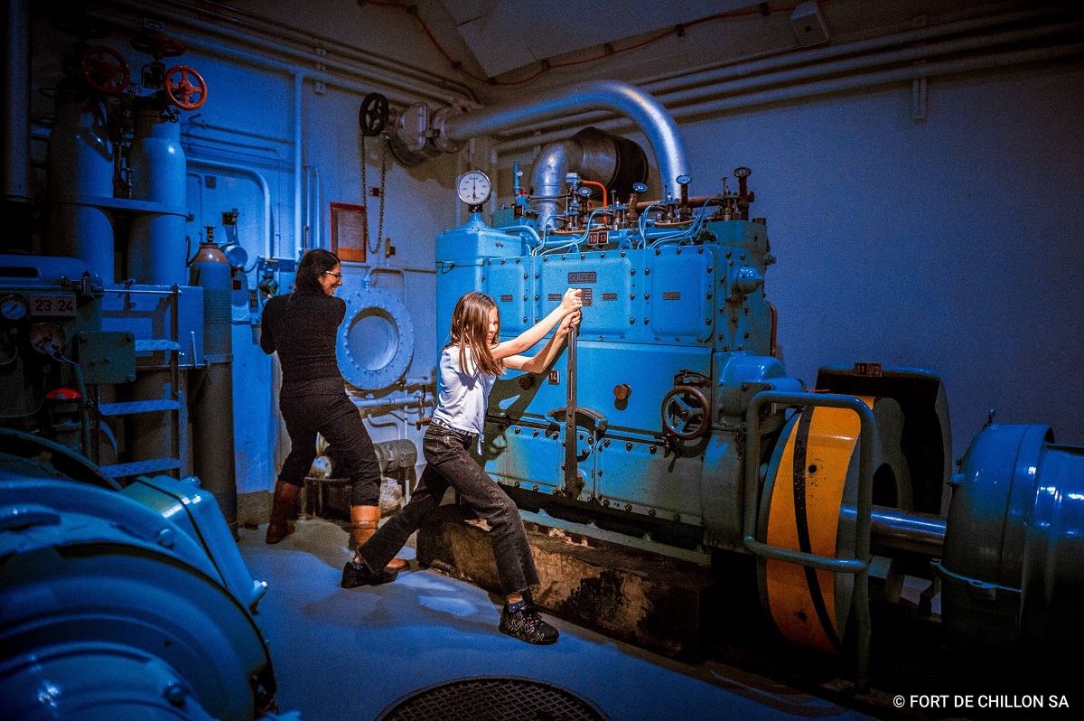 Le Fort de Chillon : une forteresse militaire interactive