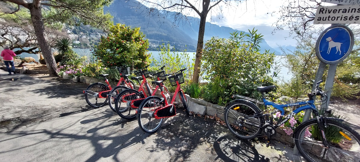 Vélos en libre-service : 7 stations Vélospot à Montreux