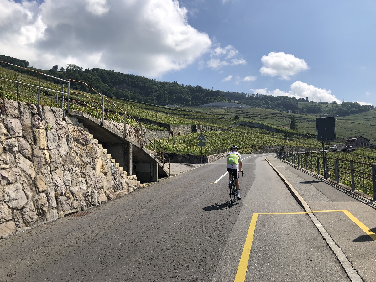 Villeneuve/Lausanne à vélo : une balade bucolique entre lac Léman et vignobles