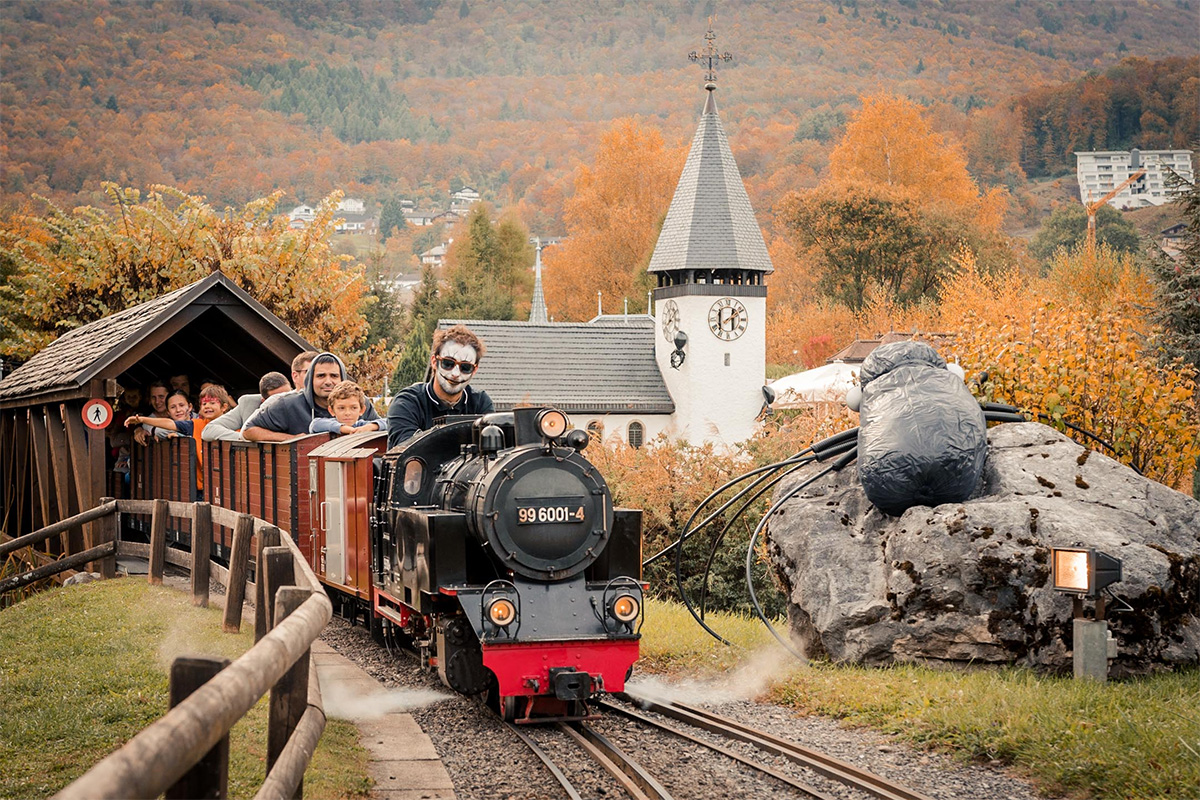 Swiss Vapeur Parc : la Suisse miniature entre nature et voyages en train