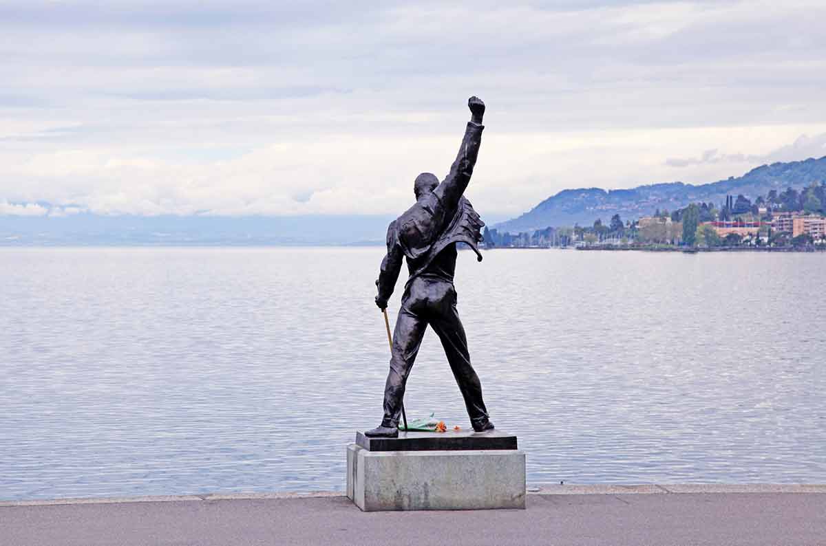 Le circuit des statues entre Vevey et Villeneuve