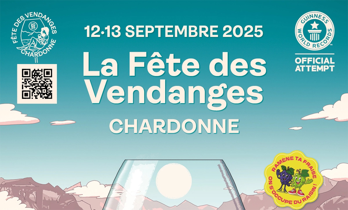 La Fête des Vendanges de Chardonne – Première édition les 12 & 13 septembre 2025