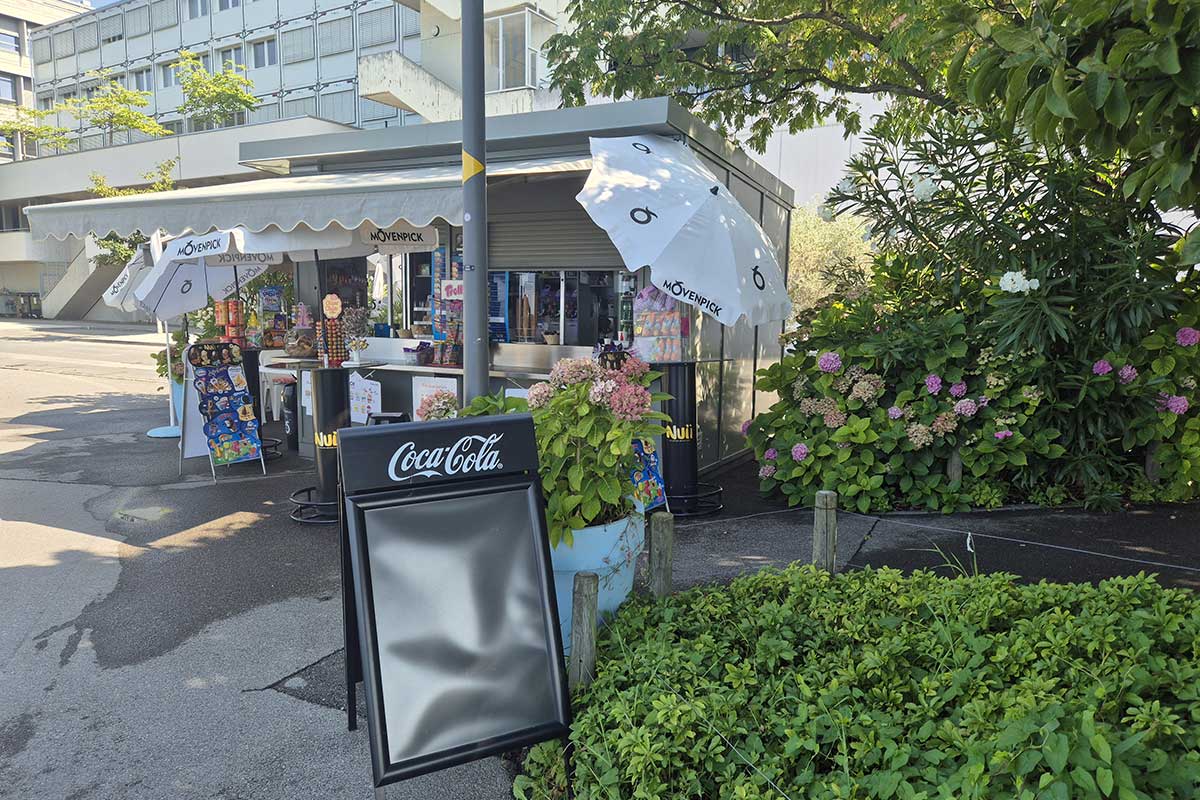 Le kiosque bleu : un coin de paradis sur les quais de Vevey