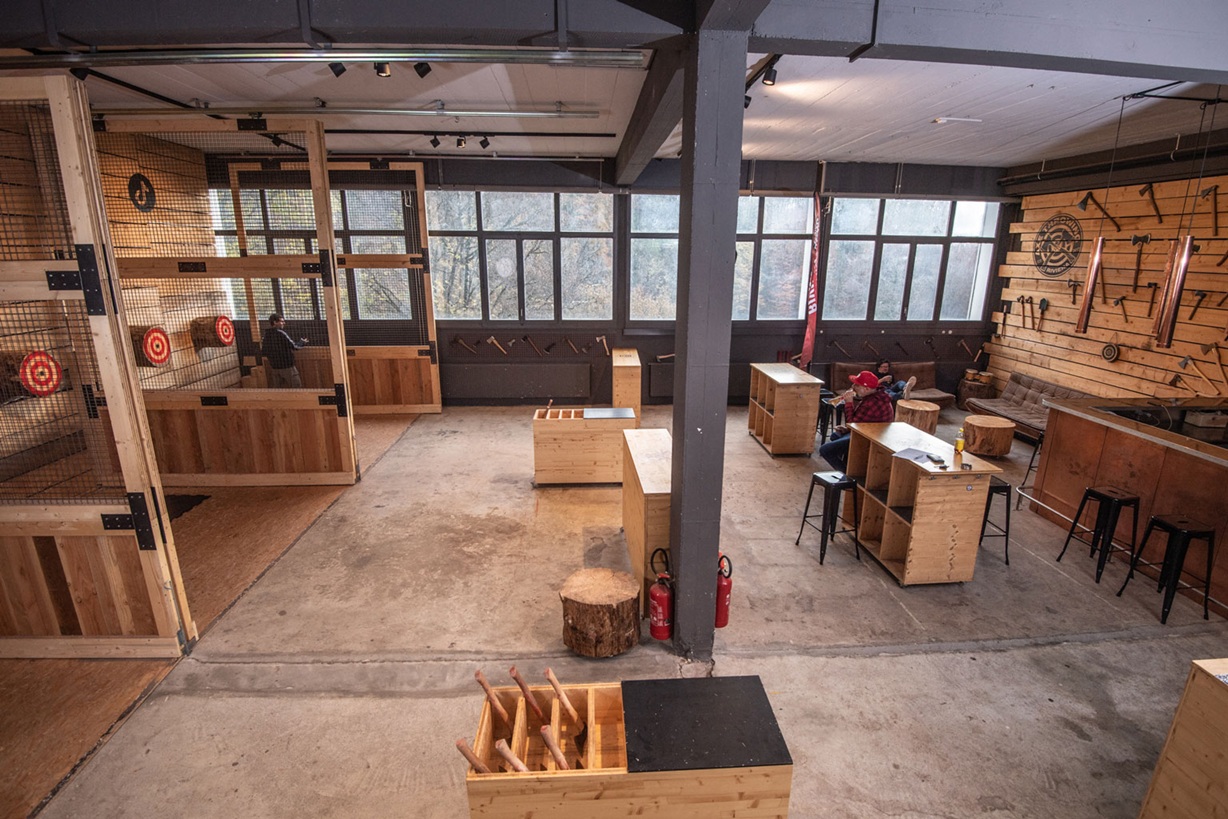 Axe Throwing Riviera – Le lancer de hache sur la Riviera vaudoise