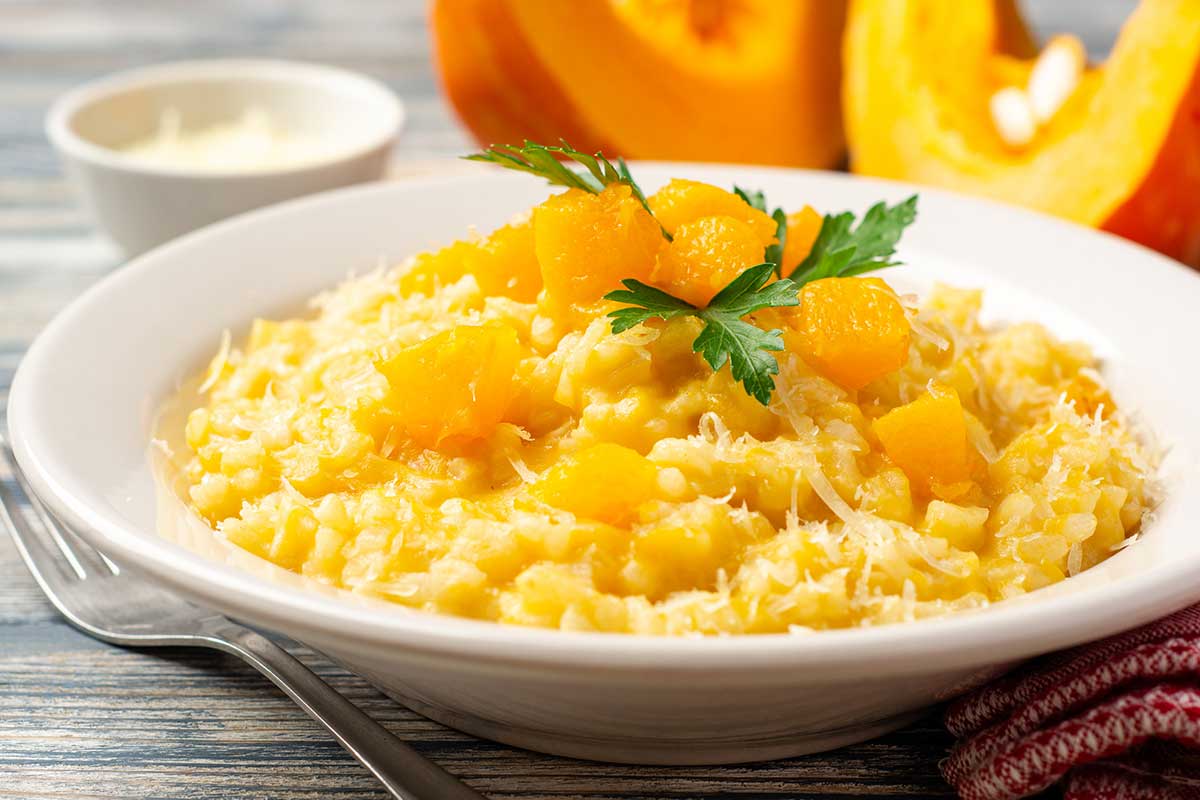 Le risotto à la courge facile, sain et 100% gourmand