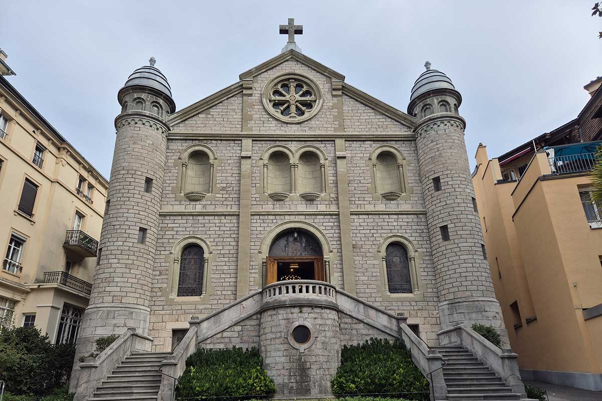 Découvrez l’église du Sacré-Cœur à Montreux