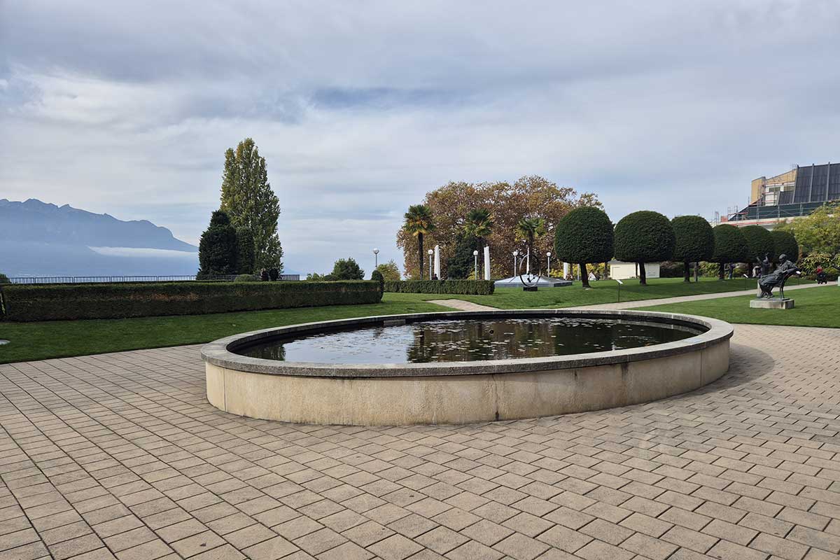 jardin du Montreux Palace