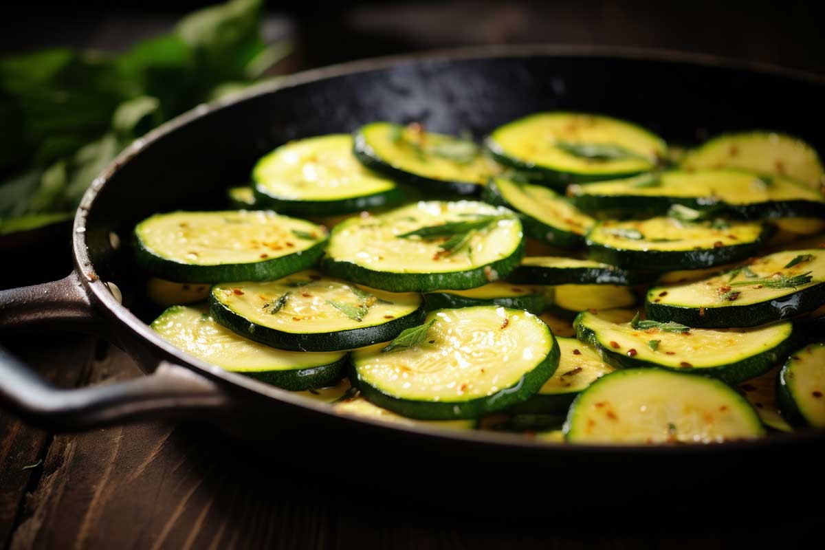 Poêlée de courgettes : un plat végétal, rapide et savoureux pour l&rsquo;automne
