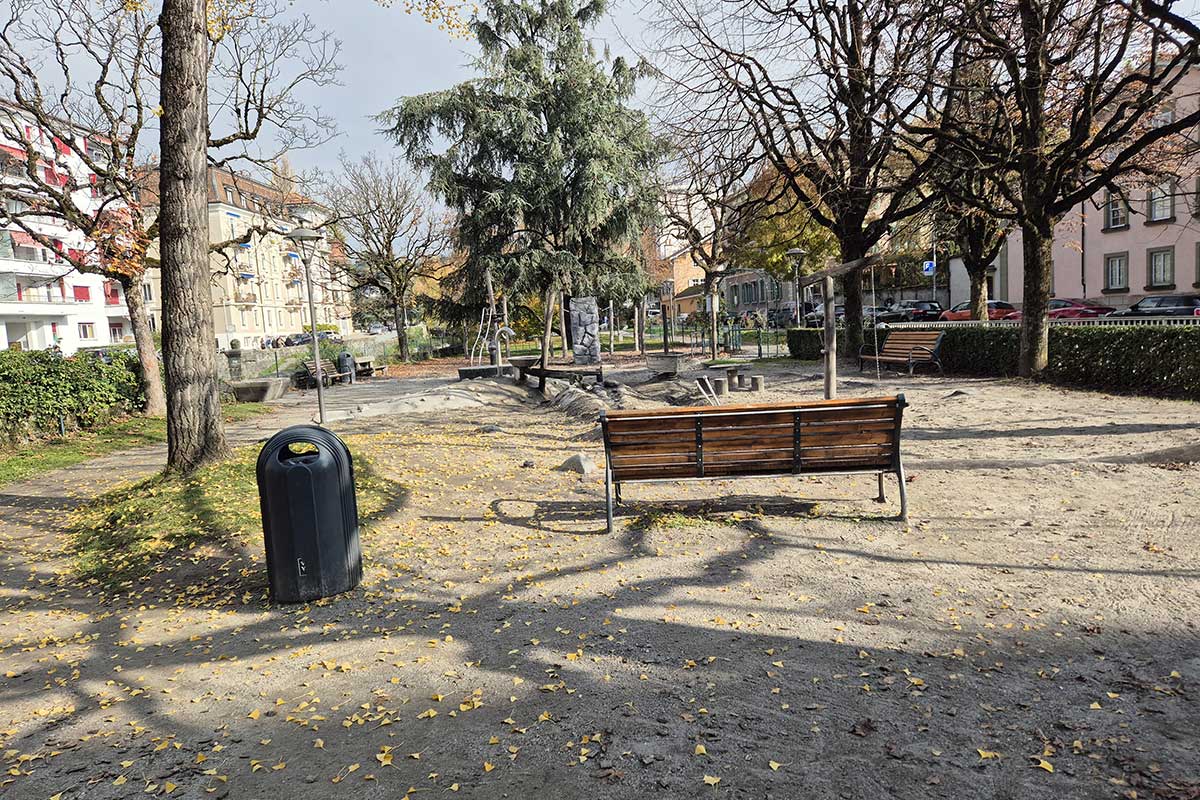 Place de jeu de l’Indépendance à Vevey : un havre pour les familles