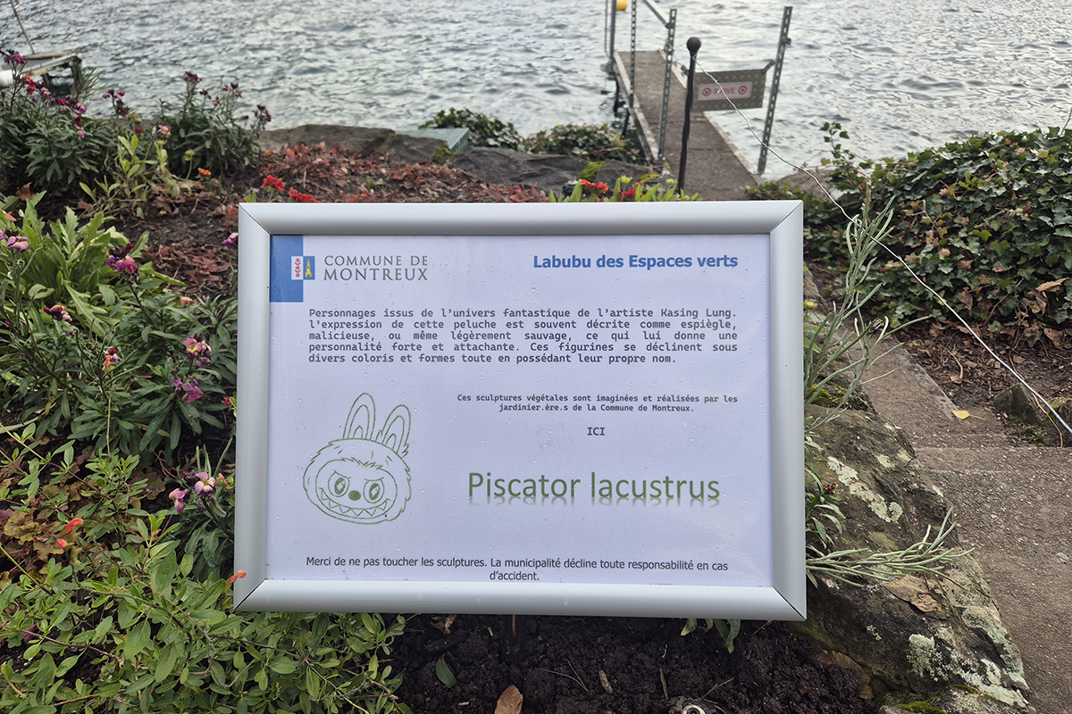 Sculptures végétales 2025 Montreux