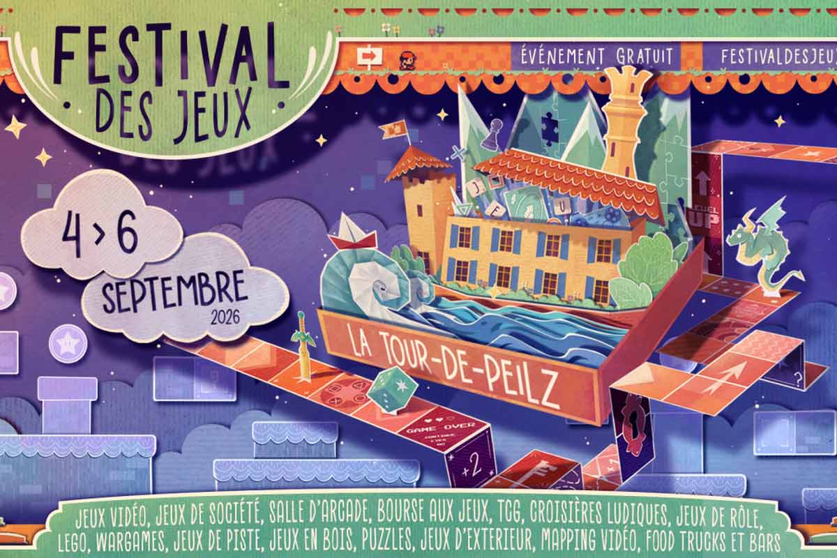 Festival des Jeux 2026 à La Tour-de-Peilz : pendant trois jours, la Riviera va jouer !